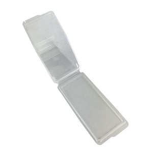 Large Eco Sandwich Clamshell - 80mm - PLA Clear