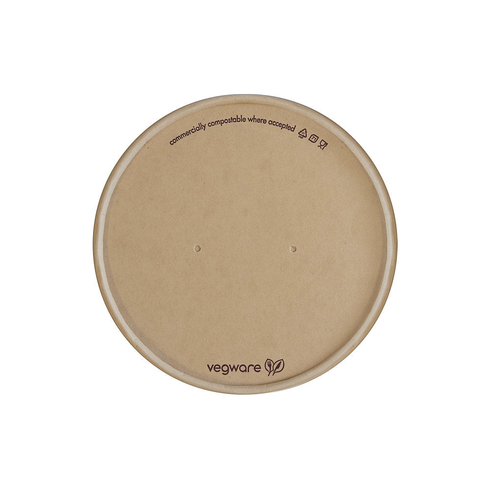 Paper Lid With Vents - Feel Snug - 115 Series - Image #1