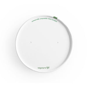 Paper Lid With Vents - White - 115 Series - Image #1