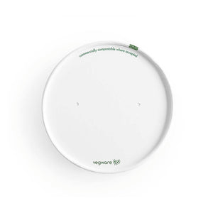 Paper Lid With Vents - White - 115 Series - Image #1