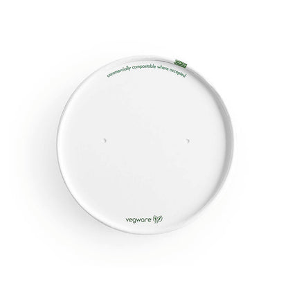 Paper Lid With Vents - White - 115 Series - Image #1