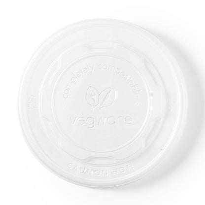 Flat CPLA Hot Lid - Opaque - 115 Series - Image #1