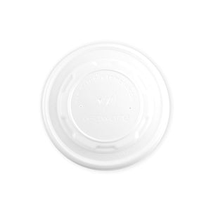 Flat CPLA Hot Lid - Opaque - 115 Series - Image #1