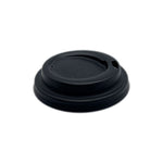 Hot Lid - Flat Traveller - Bioplastic - Black - 62 Series - Image #1