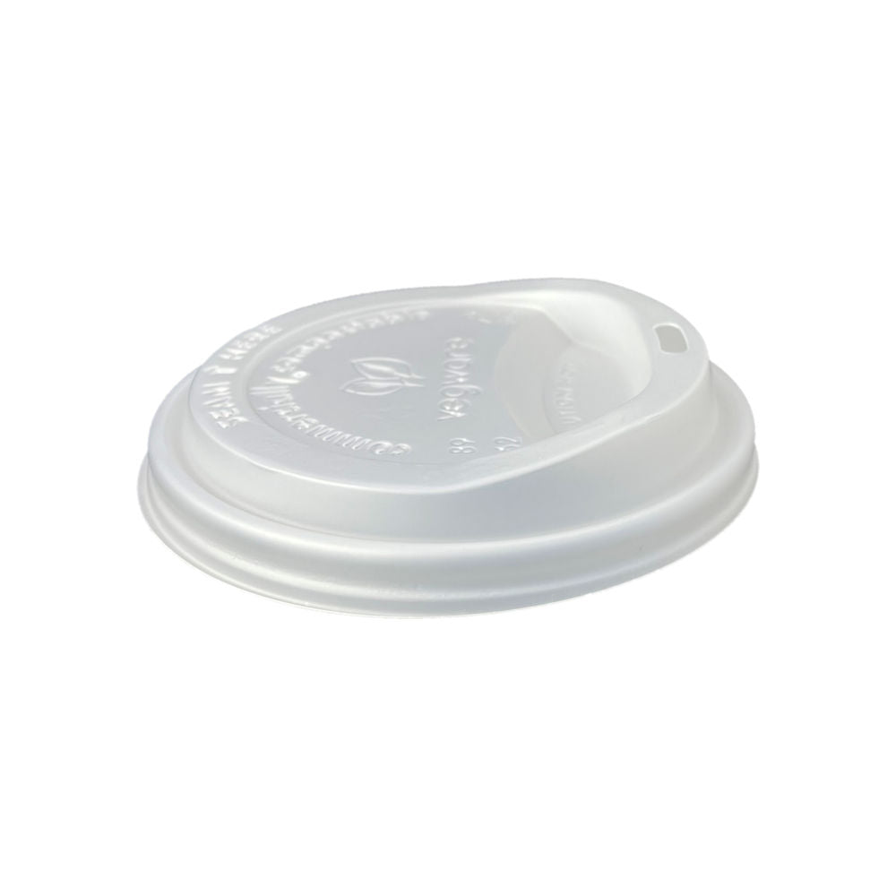 Hot Lid - Flat Traveller - Bioplastic - Opaque - 79/80 Series