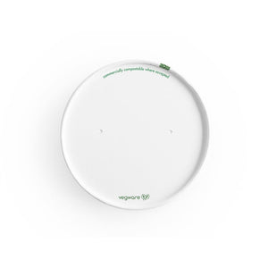 Paper Lid With Vents - White - 90 Series - Image #1