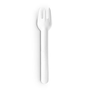 16cm Paper Fork - Smooth Feel - Strong Foodservice Performance - Image #1