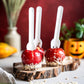 16cm High Grade Paper Fork - White