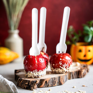 16cm High Grade Paper Fork - White