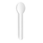16cm Paper Gelato Spoon - Smooth Feel | Flat Profile - Image #1