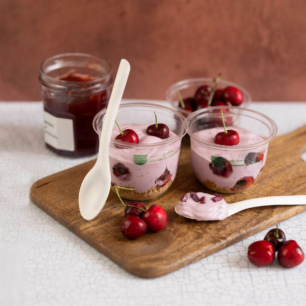 17cm Paper Spoon - Smooth Feel - Strong Foodservice Performance - Image #2