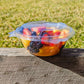 12oz (360ml) Round Hinged Container - Clear PLA - Image #2