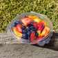 12oz (360ml) Round Hinged Container - Clear PLA - Image #3