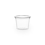 1oz (30ml) PLA Sauce Pot - Clear - Image #1