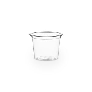 1oz (30ml) PLA Sauce Pot - Clear - Image #1