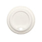 Hot Lid - Flat Traveller - Sugarcane - PFAS Free - White - 79/80 Series - Image #2