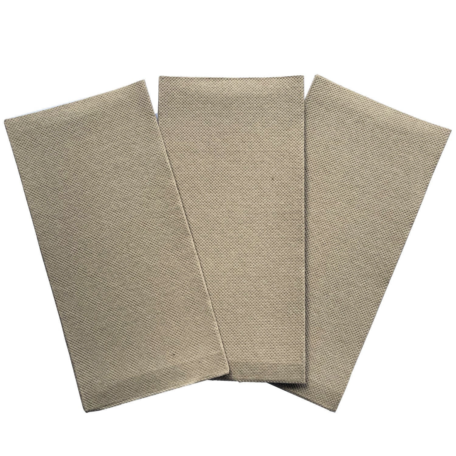 Dinner Napkin | Dollar Saver | 2 Ply Quilted | GT Fold 6 Panels | 30x40cm | Natural - Image #1