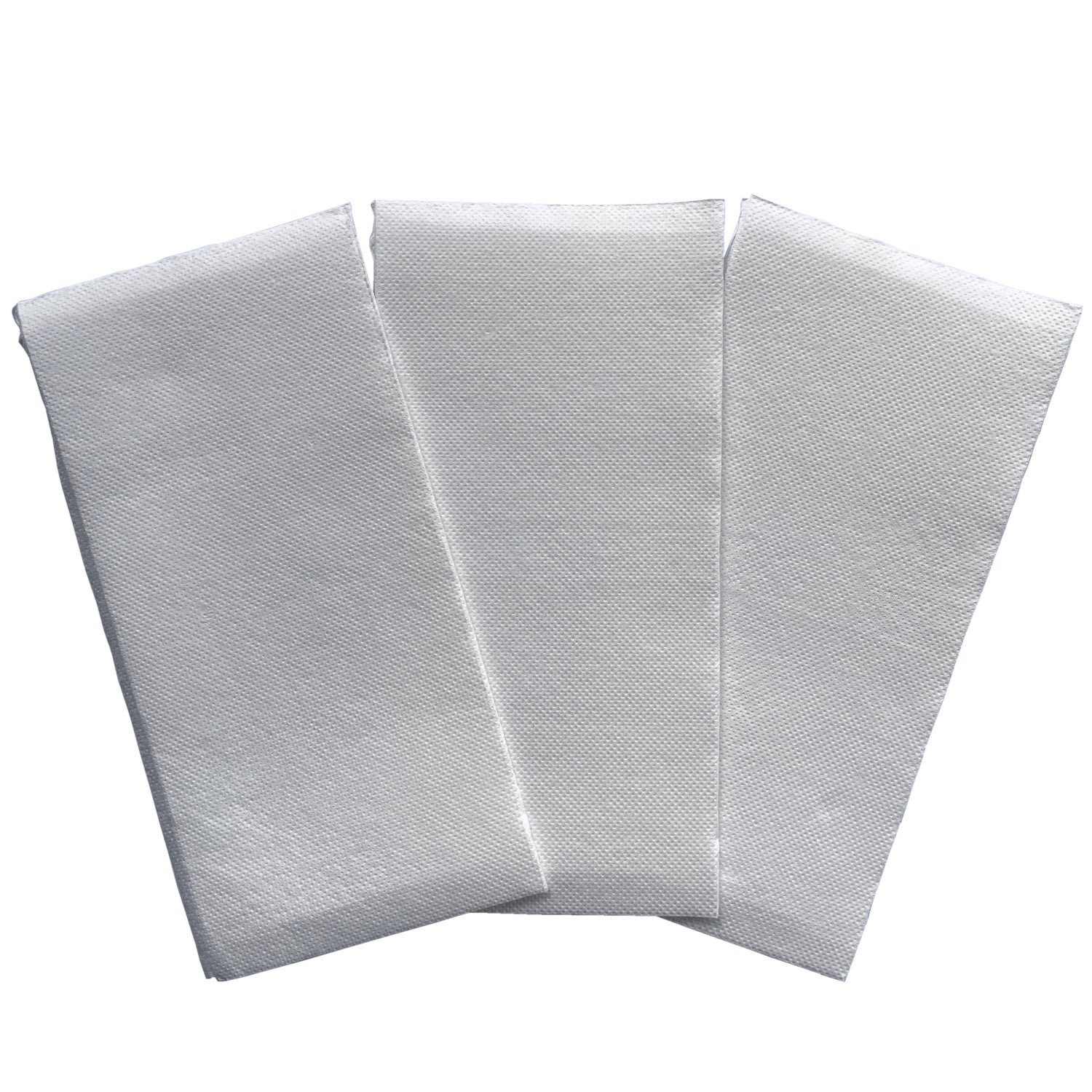 Dinner Napkin | Dollar Saver | 2 Ply Quilted | GT Fold 6 Panels | 30x40cm | White - Image #1
