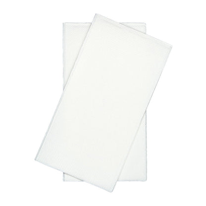 Dinner Napkin | 2 Ply Quilted | GT Fold 8 Panels | 40x40cm | White - Image #1