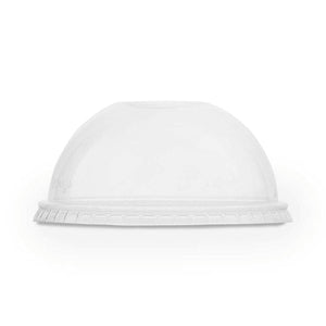 Dome RPET Lid - O Straw Hole - 98 Series - Image #1