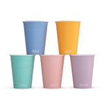 12oz (360ml) Feel Good Single Wall Coffee Cup - PLA Lined - 89/90 Series - Image #1
