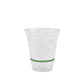 14oz (415ml) RPET Clear Cup - Green Band - 98 Series - Image #2