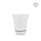 425ml RPET Clear Beer Cup - Green Band - 90 Series - W&M  Approved - Image #2