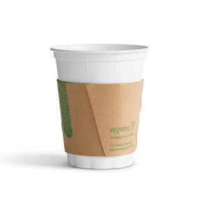 Small Coffee Cup Sleeve - Kraft - 79/80 Series - Image #2