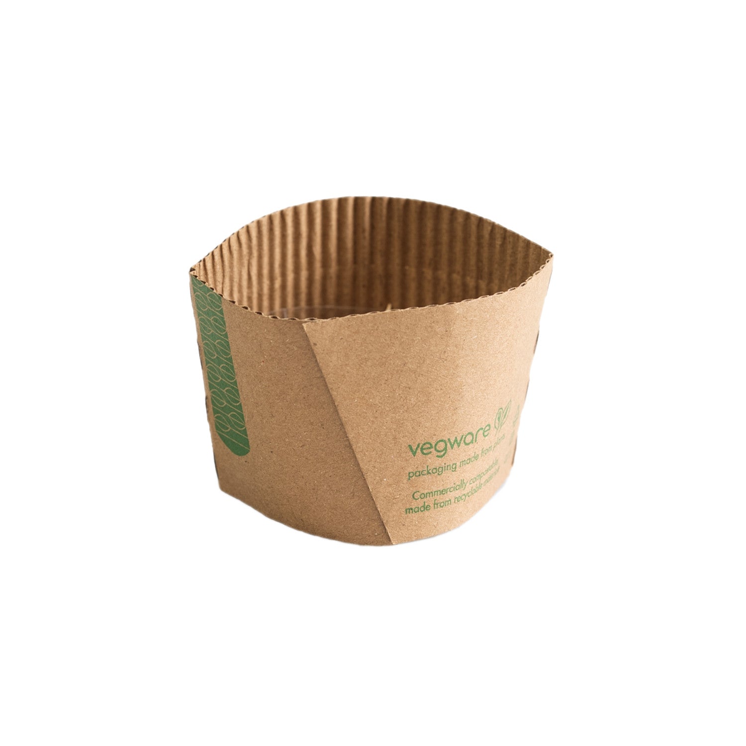 Small Coffee Cup Sleeve - Kraft - 79/80 Series - Image #3
