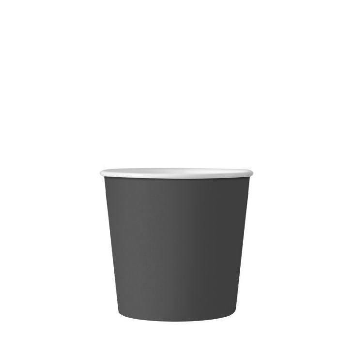 6oz (180ml) Single Wall Black Cup - 79/80 Series - Image #1