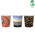 8oz (280ml) Single Wall Gallery Cup - Aqueous Coated - 89/90 Series - Image #1