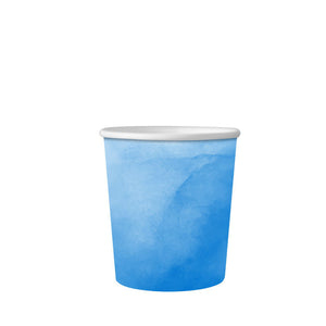 6oz (180ml) Single Wall Blue - 72/73 Series - Image #1