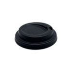 Hot Lid - Flat Traveller - Bioplastic - Black - 62 Series - Image #1