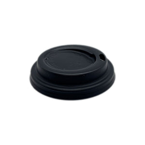 Hot Lid - Flat Traveller - Bioplastic - Black - 62 Series - Image #1