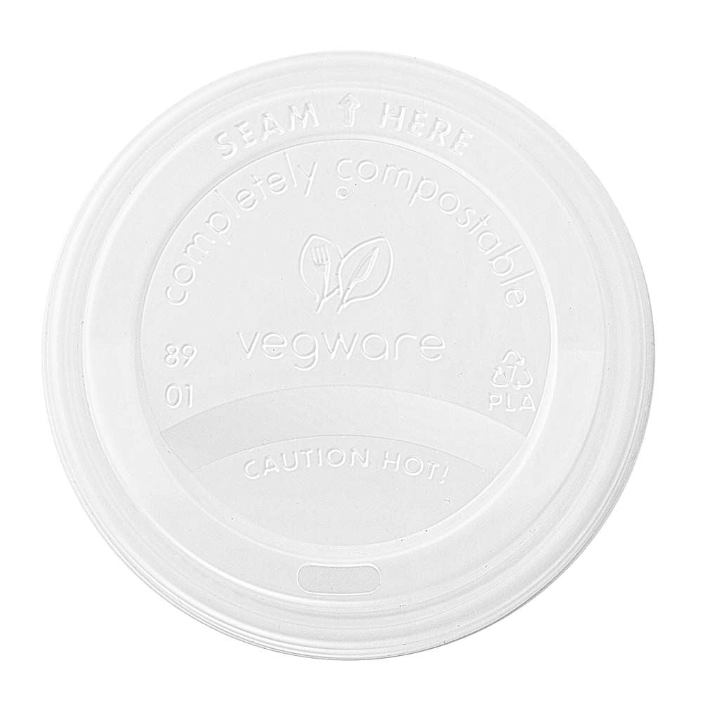 Hot Lid - Flat Traveller - Bioplastic - Opaque - 89/90 Series - Image #2